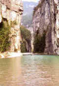 Ingresso alle gole del Limar