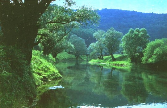 Klokot: a valle della passerella