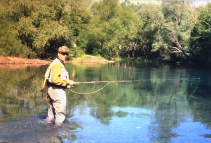 A pesca sul Sanica