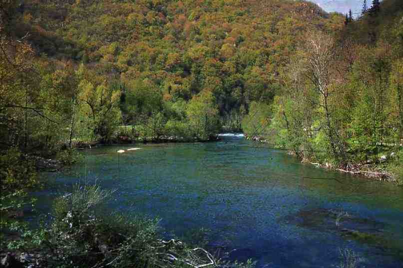 Kupa, 10km pi a monte