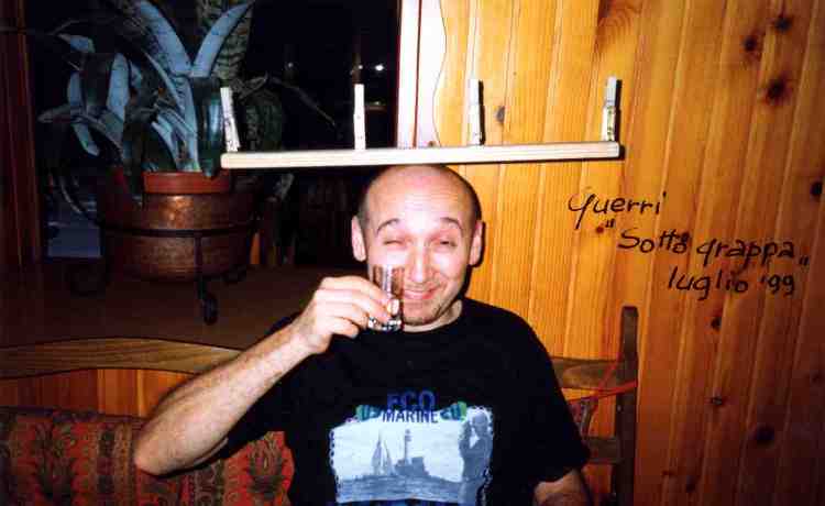 ecco cosa pu� succedere a sbagliare gli indici di conversione: invece di una punta di grappa glie ne hanno servita una PINTA