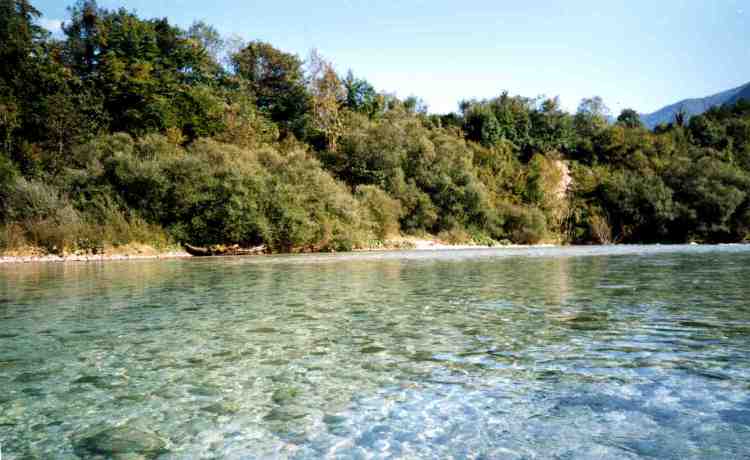 Soca: una bella piana da decentrata